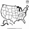 US Map Coloring Pages