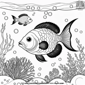 Underwater World Coloring Pages