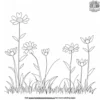 Vibrant Spring Meadow Coloring Pages