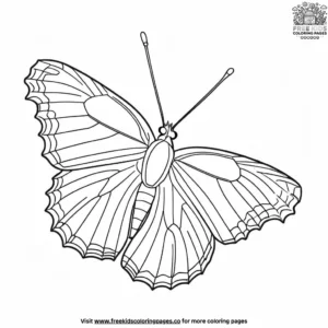 Viceroy butterfly coloring pages