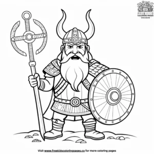 Viking Age Coloring Pages