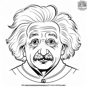 Visionary Albert Einstein Coloring Pages