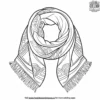 Warm Scarf Coloring Pages