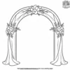 Wedding Arch Coloring Pages