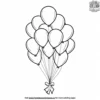 Wedding Balloon Coloring Pages