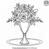 Wedding Centerpiece Coloring Pages