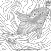 Whale Song Coloring Pages