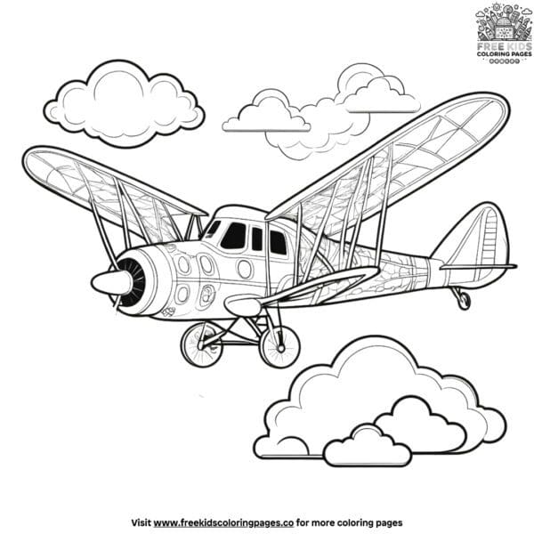 Whimsical wings coloring pages