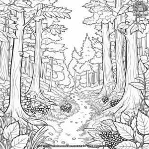 Wild Berries Coloring Pages