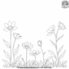 Wildflower Meadow Coloring Pages