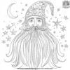 Wizard's Beard Coloring Pages