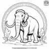 Woolly Mammoth Coloring Pages