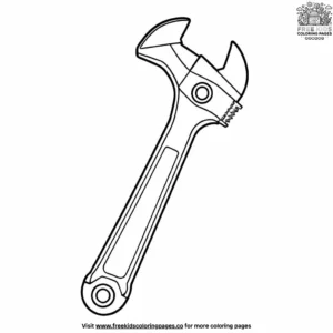 Wrench Coloring Pages