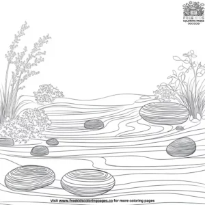 Zen Garden Coloring Pages