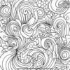 Zentangle Inspired Coloring Pages