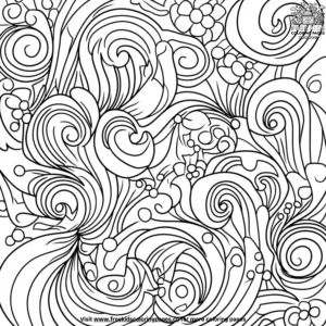 Zentangle Inspired Coloring Pages