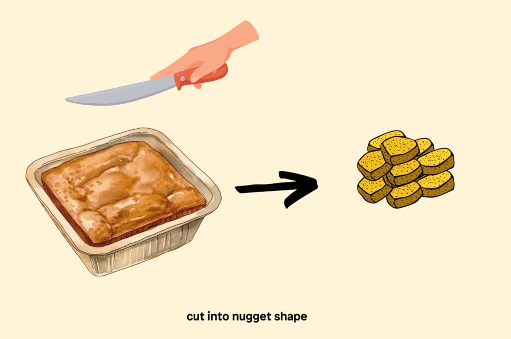 Nugget cake