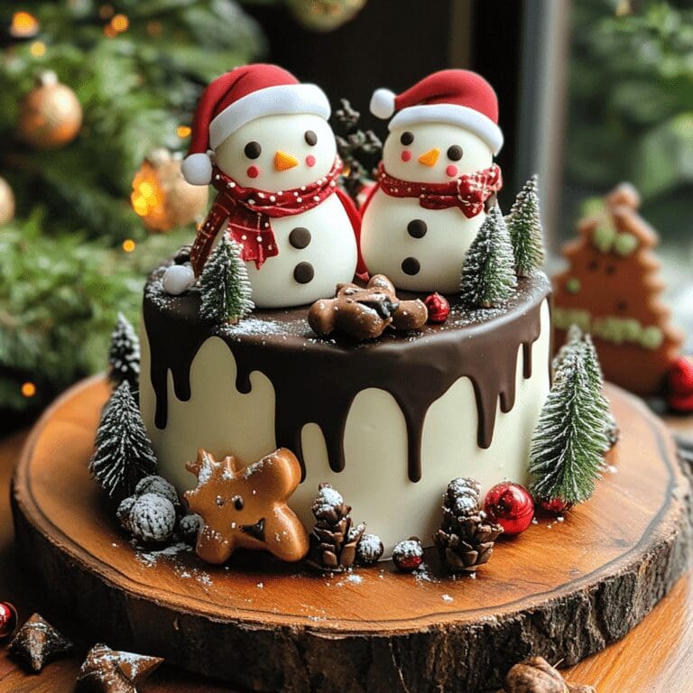 Cute christmas cakes