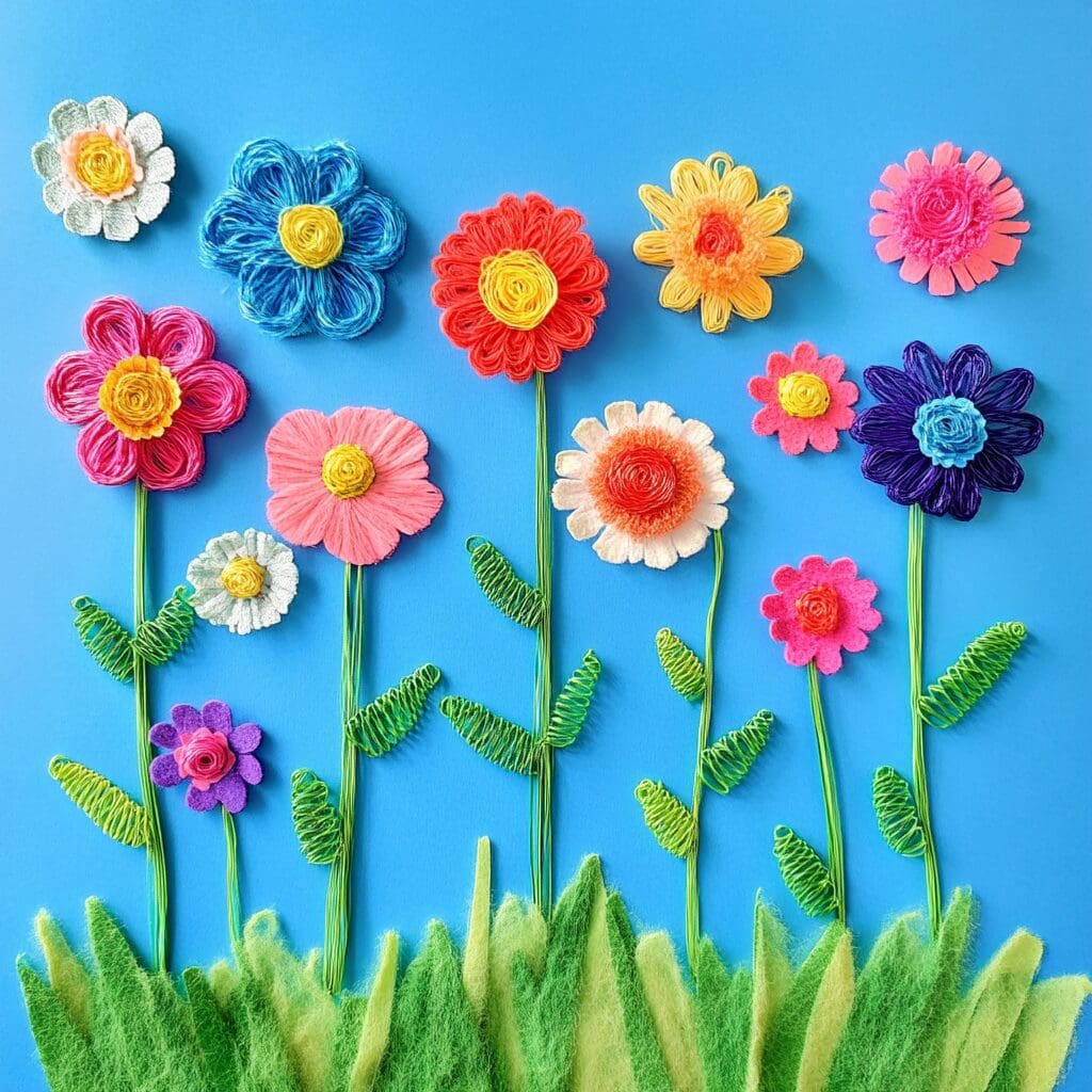 Flower craft for kids