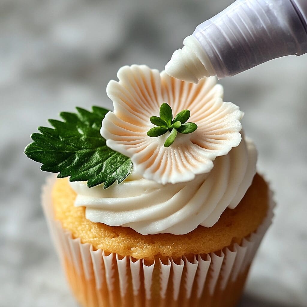 How to make flower cupcakes