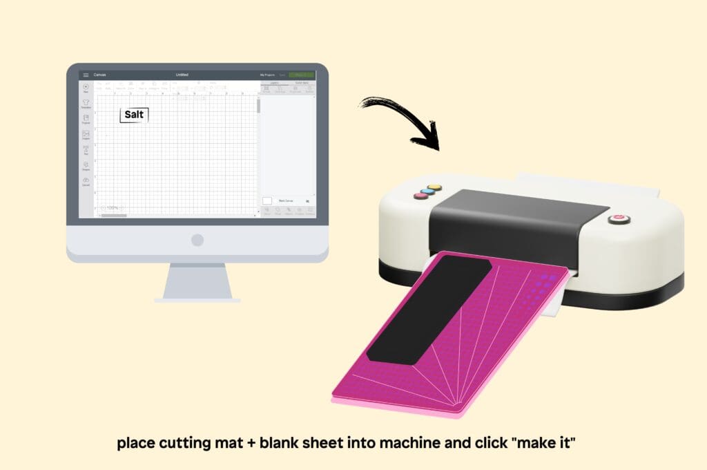 Cricut label maker