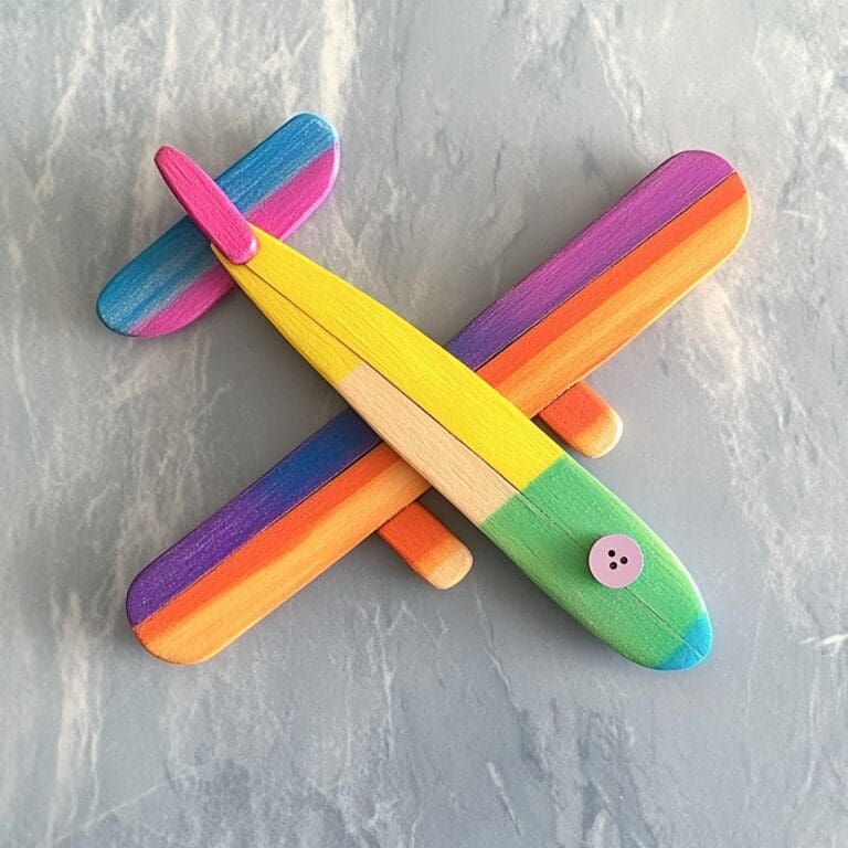 Popsicle airplane