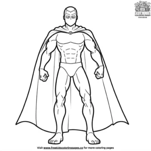 Action Figure Coloring Pages