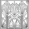 Art Deco Patterns Coloring Pages