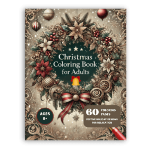 Christmas coloring book for adults