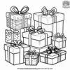 Christmas Presents Coloring Pages