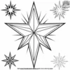 Christmas Star Coloring Pages