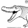 Crocodile Teeth Coloring Pages