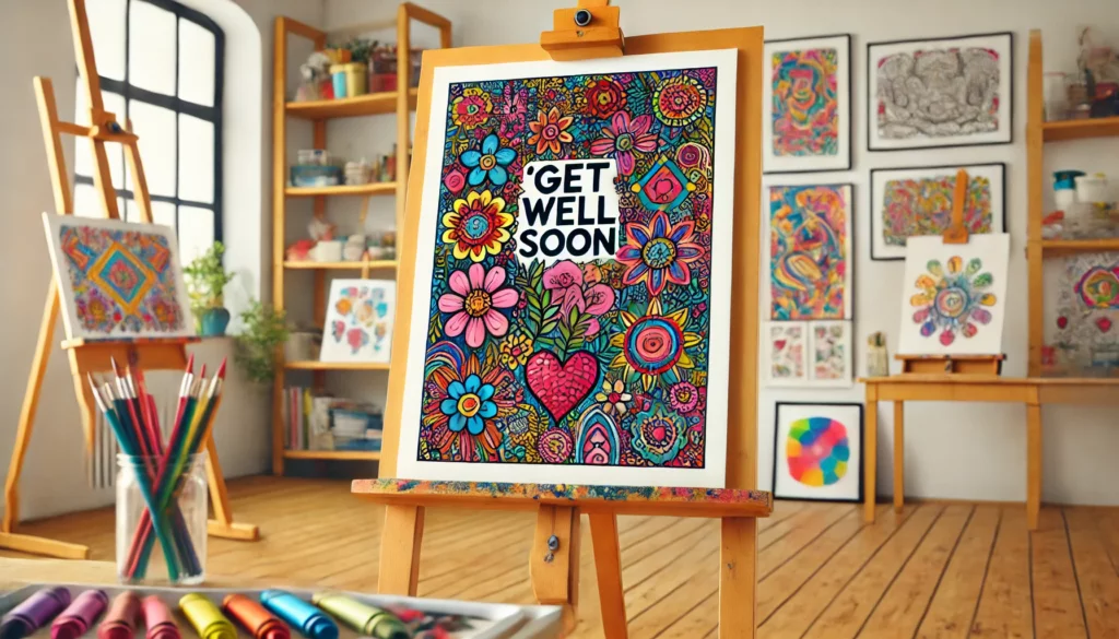 Get well soon coloring pages 11