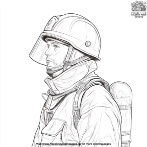 Firefighter Coloring Pages