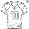 Football Jersey Coloring Pages