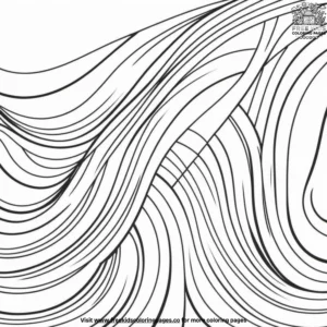 Gradient Patterns Coloring Pages