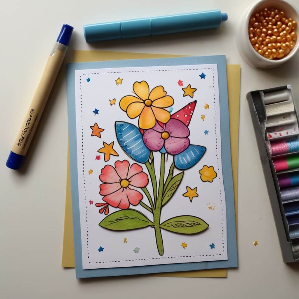 Giant birthday card