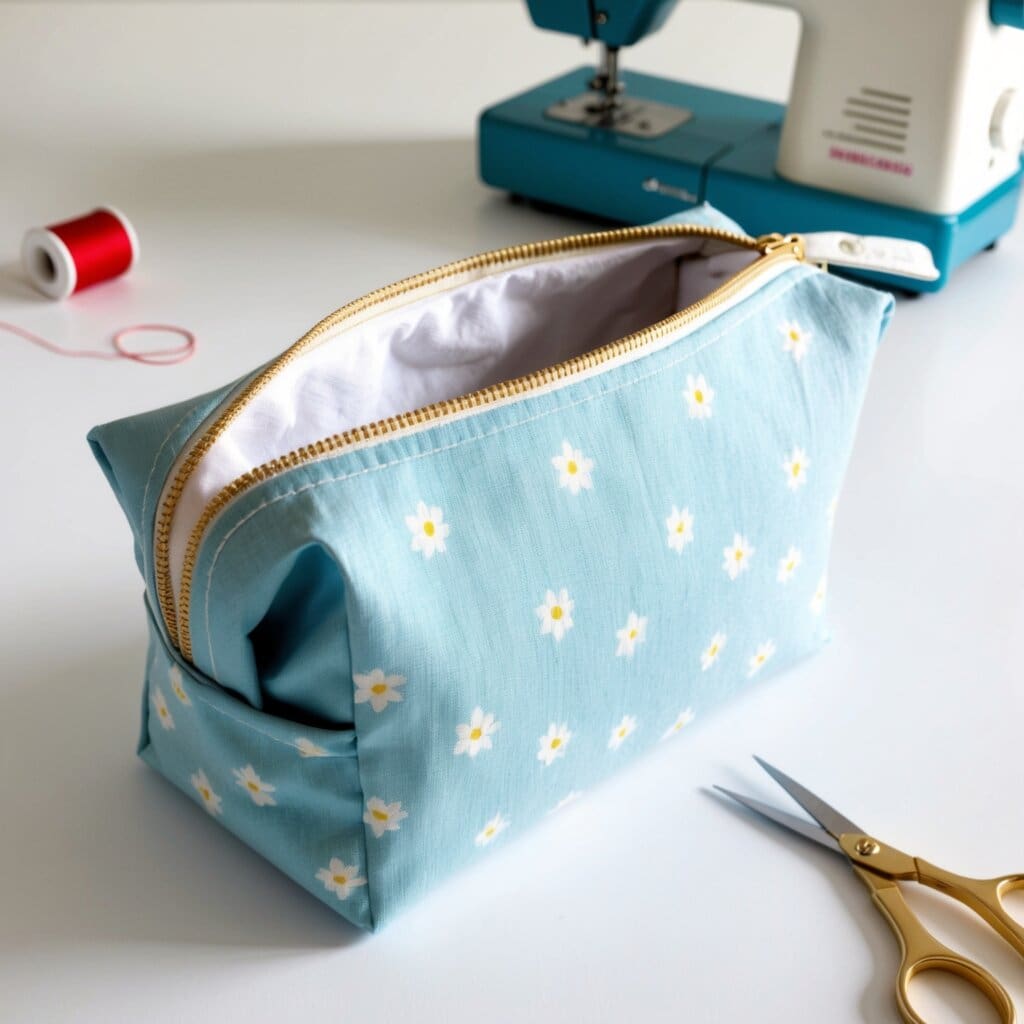 Makeup bag pattern example 1