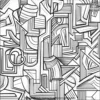 Modern Art Patterns Coloring Pages