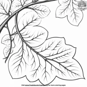 Nature Patterns Coloring Pages