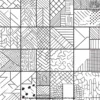 Patchwork Patterns Coloring Pages