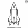 Space Missile Coloring Pages