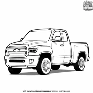 Super truck coloring pages