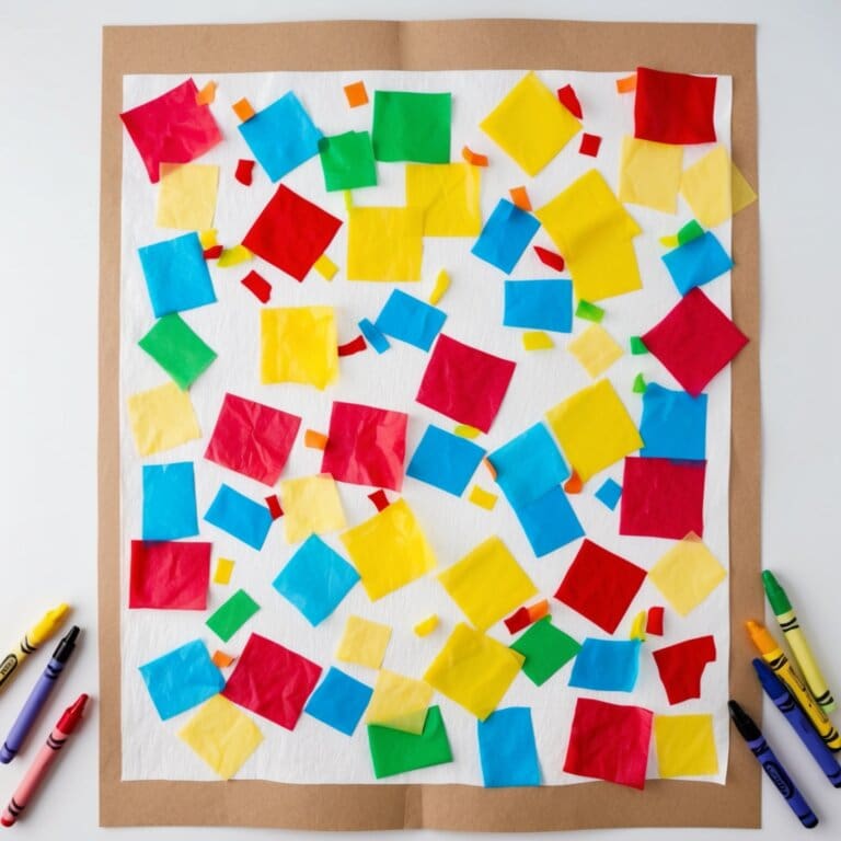 Tissue Paper Squares: 7 Colorful And Creative Crafts