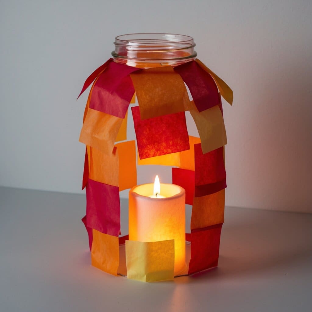 Tissue paper lanterns 1