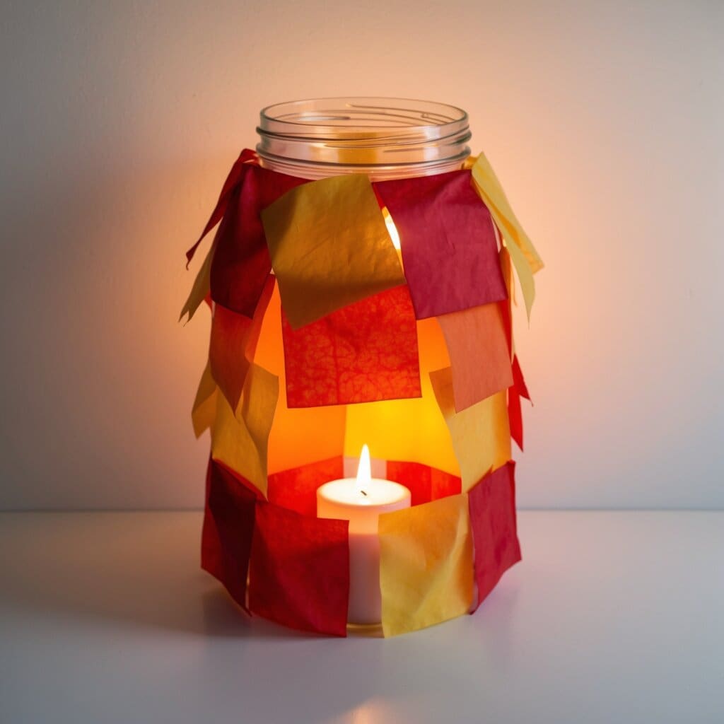 Tissue paper lanterns 3