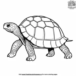 Tortoise Shell Coloring Pages