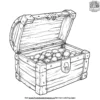 Treasure Chest Coloring Pages