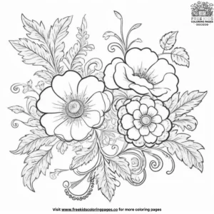 Vintage Patterns Coloring Pages