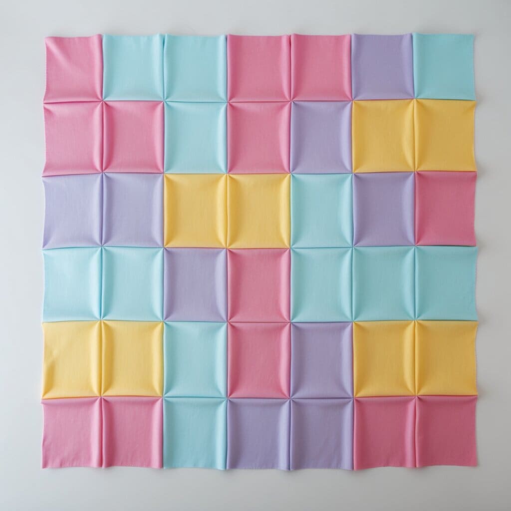 How to make a baby quilt step 2